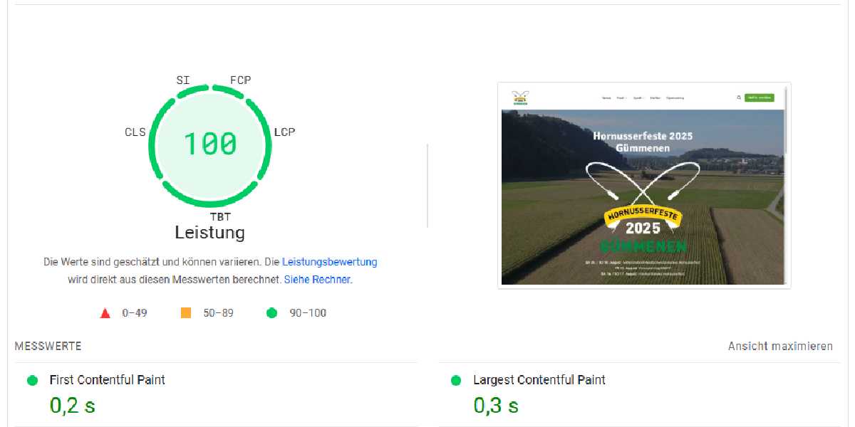die neue Webseite ist online